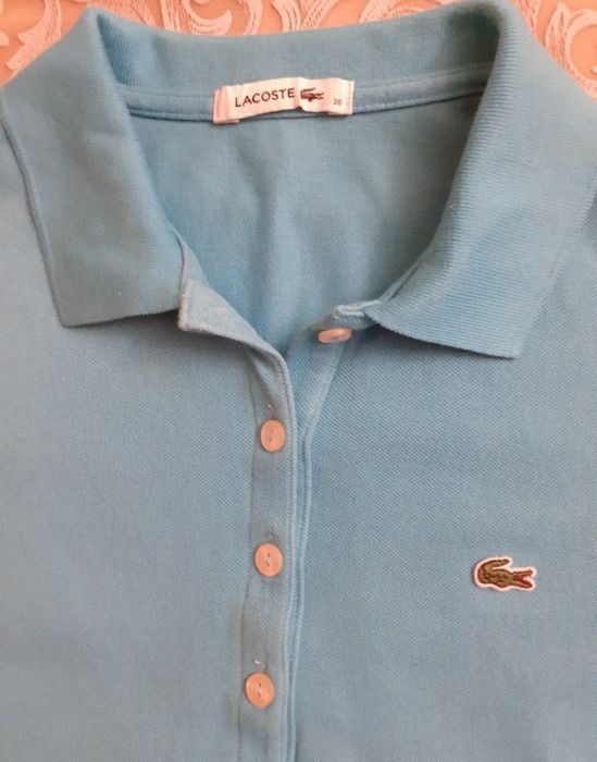 Футболка поло LACOSTE ZARA оригинал S размер