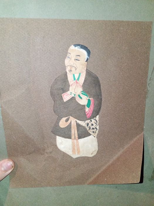 Desenho chinês figura