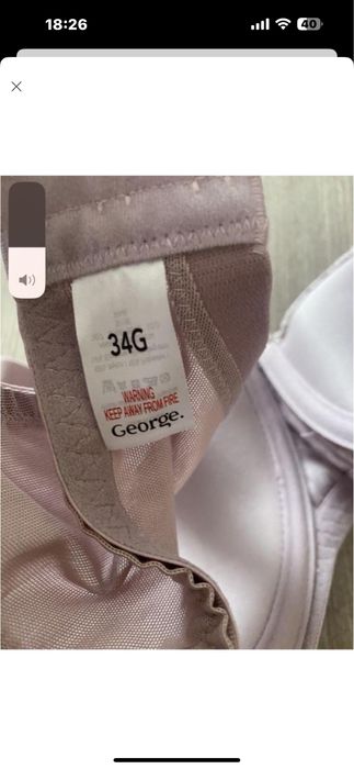 Бюзгалтер на великі груди 75G. Стан ідеальний