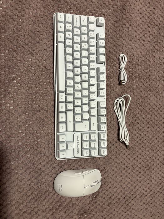 Teclado e Rato Gaming USB cim leds