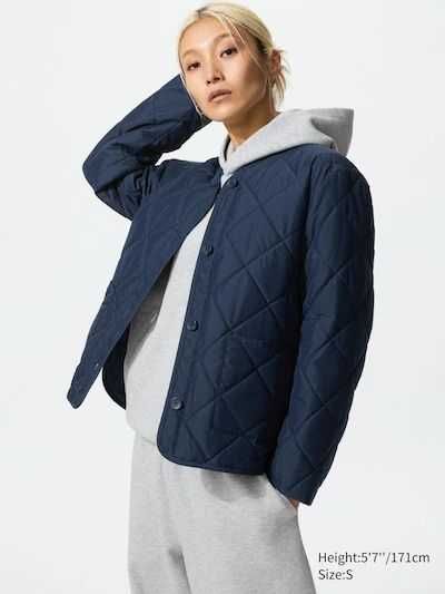 Куртка без коміра Uniqlo