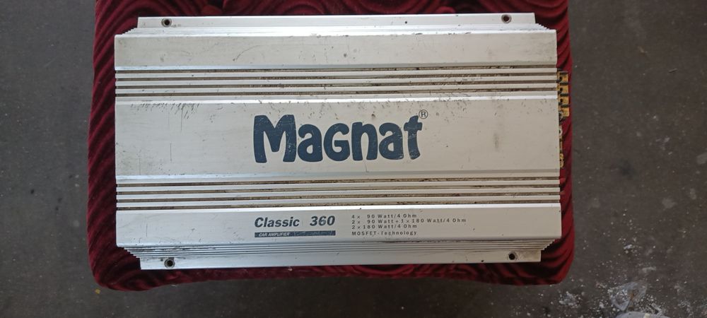 Sprzedam 2X Subwoofer  plus wzmacniacz Magnat plus głośniki i zwrotnice