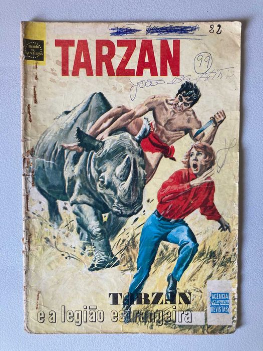 BDs Antigas Tarzan [títulos na descrição]