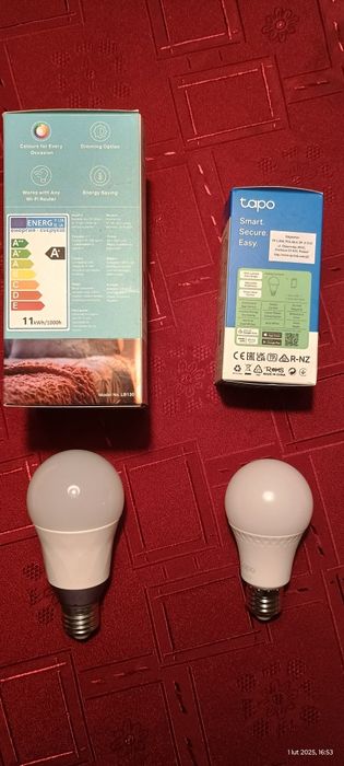 Smart Żarówka TAPO Wifi x2 (9W + 11W)