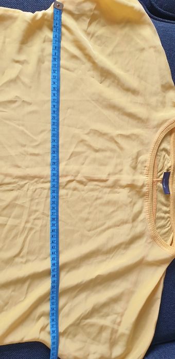 2 Żółte Bluzki Damskie Yessica r. L/XL