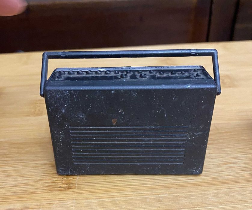 Mini zabawka radiomagnetofon PRL