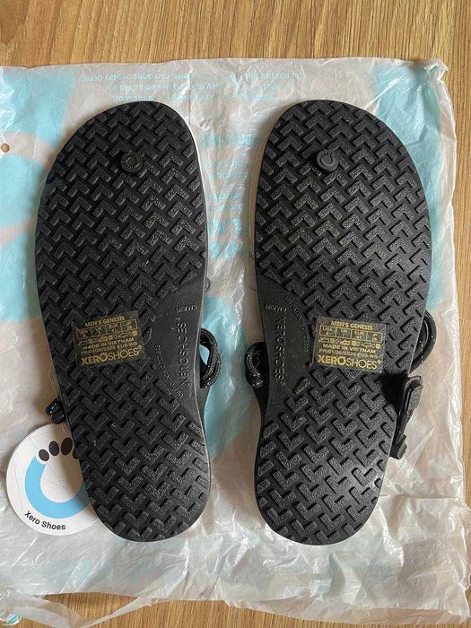 Сандалі barefoot чоловічі Xero Shoes Genesis black 41-26 по стельке 26,5 см