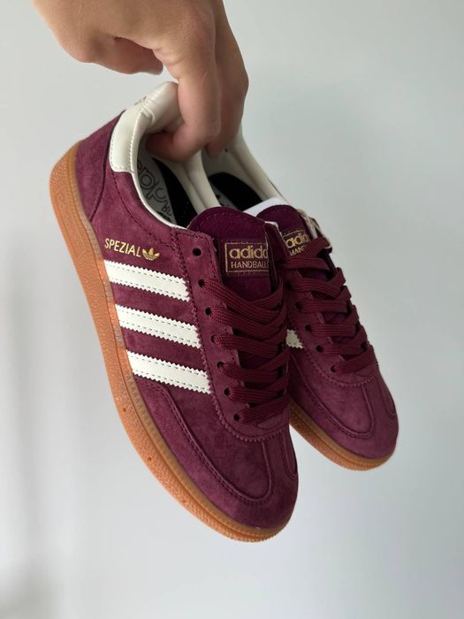 Adidas Spezial Bordo жіночі кросівки кеди адідас спеціал спешл бордо