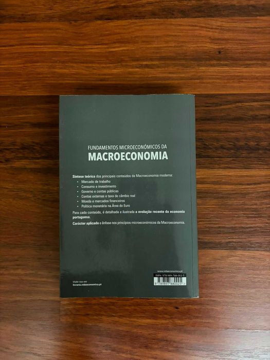 Fundamentos Microeconómicos da Macroeconomia (Vida Económica, 6.ª Edição Revista e Aumentada)