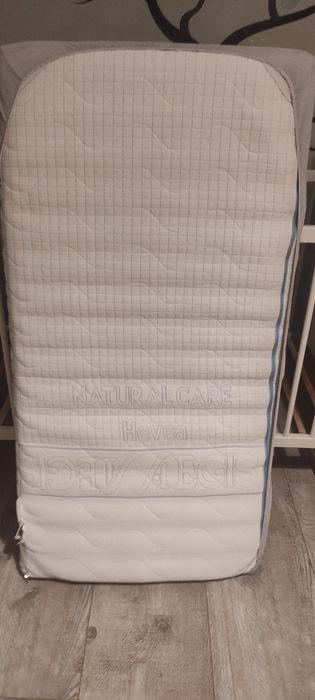 Łóżeczko dziecięce 120x60 + materac hevea baby max