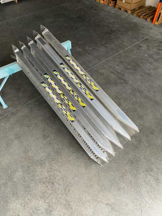 Rampas alumínio para carregar maquinas