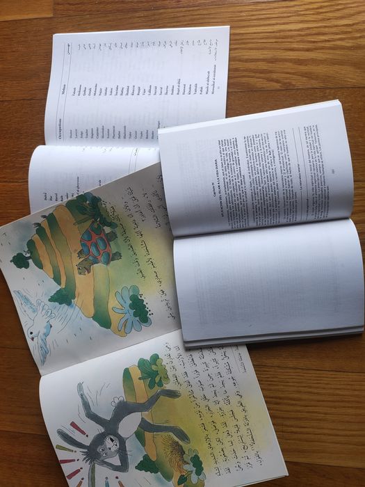 3 livros Árabe história, livro infantil e aprender o idioma