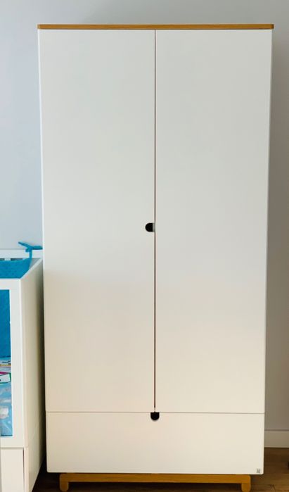 Łóżko taipan "Bellamy" Nomi 70x140 + Szafa - stan idealny!