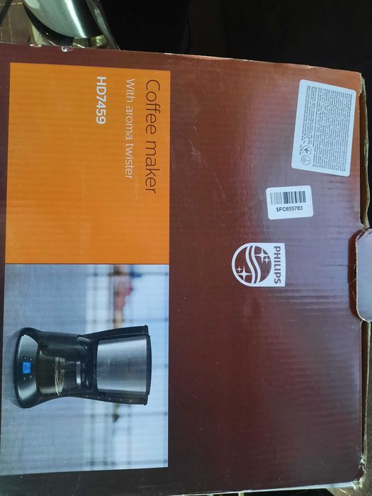 Кофеварка кавоварка Phillips HD7459 + 2 пачки фильтров в подарок!