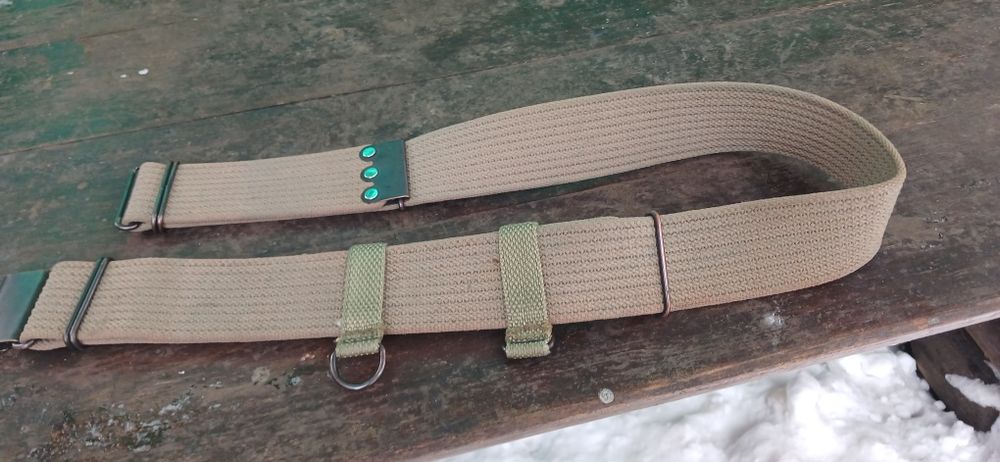 Ремень брезентовый тактический.