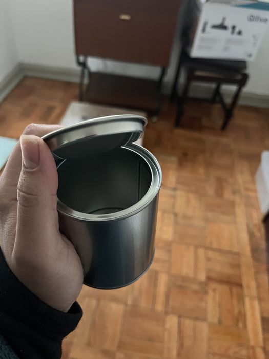 Recipientes latas NOVAS