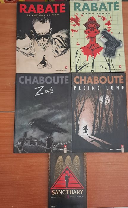 Banda desenhada em Francês e Inglês