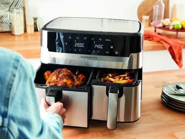 Air fryer Moulinex - Dual Easy Fry & Grill
