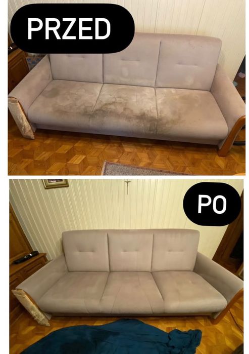 Pranie Tapicerki Sof Kanap Foteli Krzeseł Wersalki Materaca Wykładziny