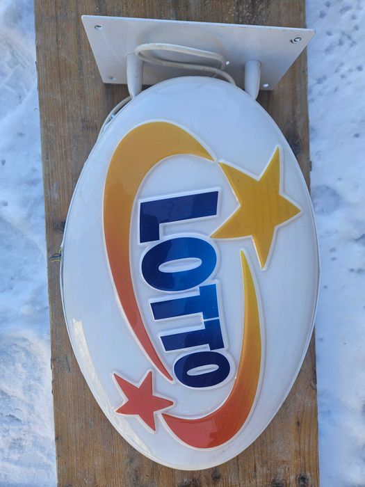 Baner reklamowy Lotto wyświetlacz