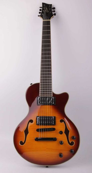 Vendo guitarra elétrica 7 cordas Thinline