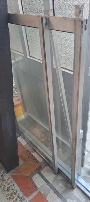 Janela aluminio 2 folhas