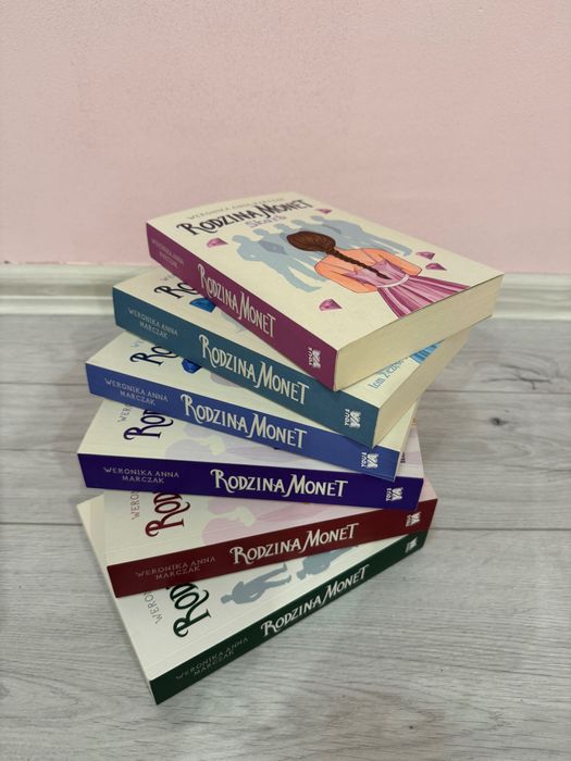 Książki seri Rodzina Monet