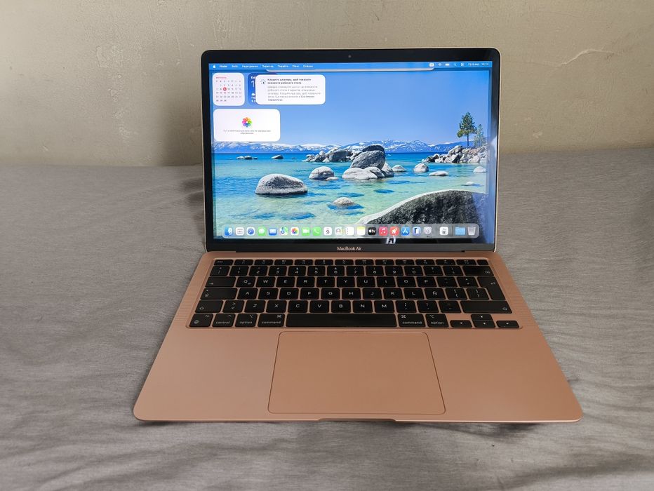 MacBook Air 13" M1 8/256GB Gold | Гарний стан | Оригінальна зарядка