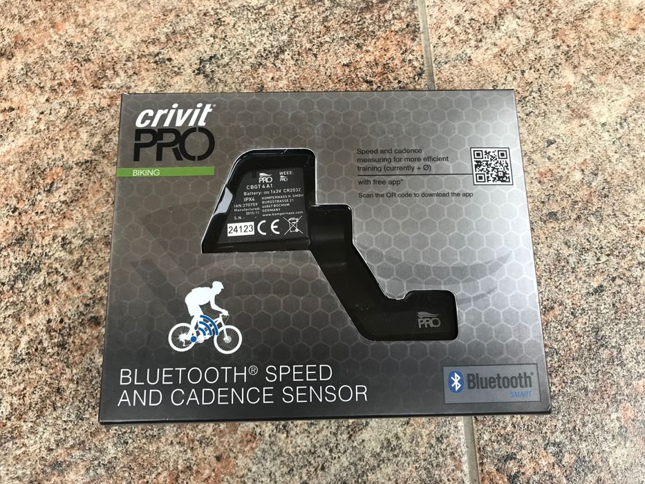 Велокомпʼютер Crivit Pro Bluetooth Bike