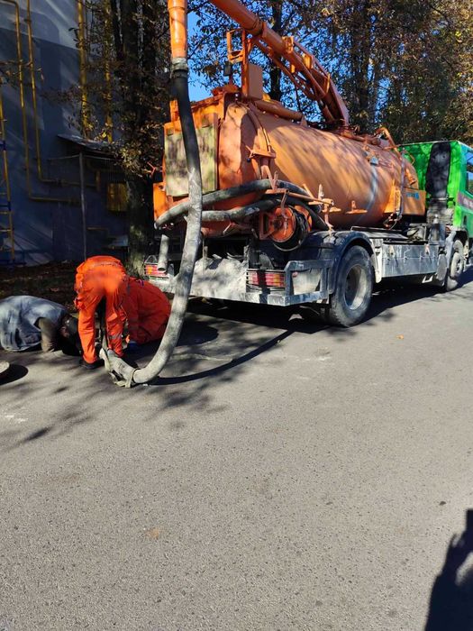 Ручная чистка сливных ям, ВІДНОВЛЕННЯ ДРЕНАЖУ. Копка ДНА Илосос Днепр