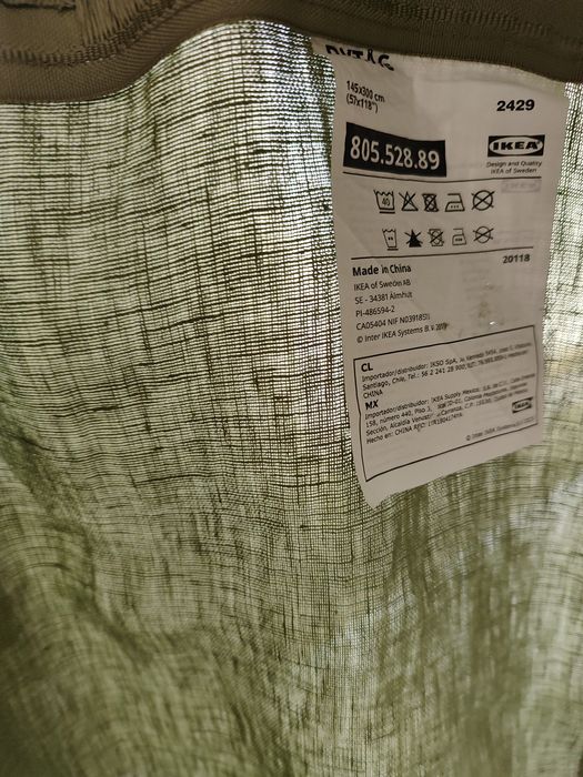 Cortinados Dytäg, 100% linho