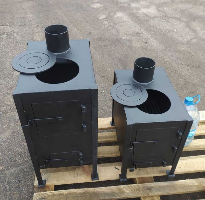 Бліндажна піч буржуйка пічка печь с турбиной окопная печка буржуйка