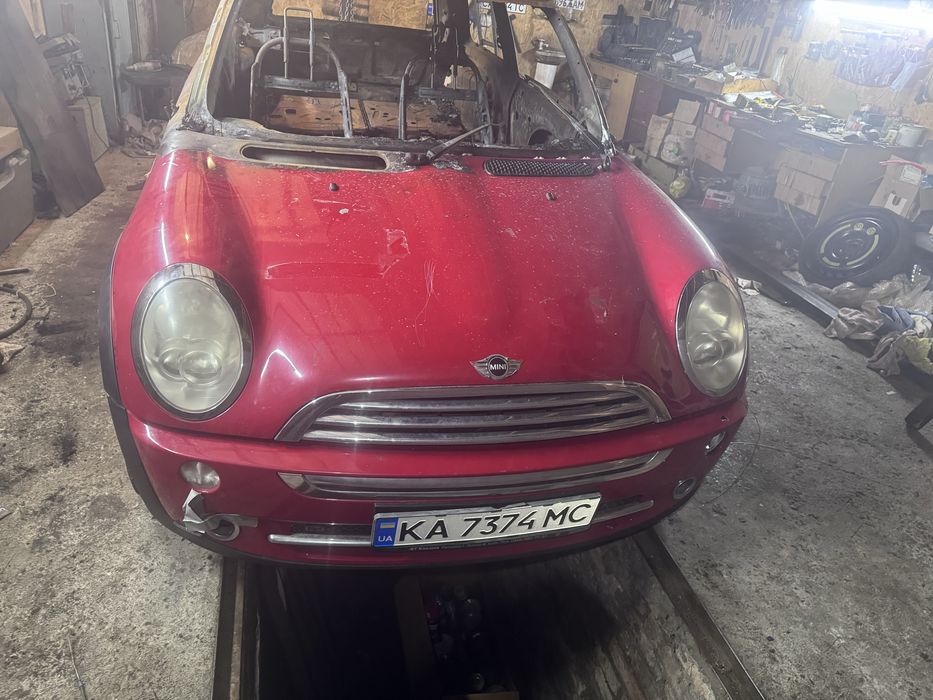 mini cooper 50 бампер