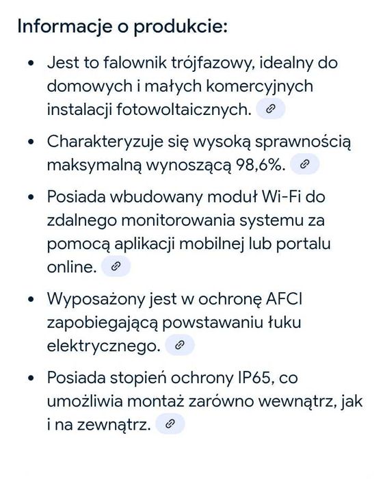 Falownik 3 fazowy FoxESS