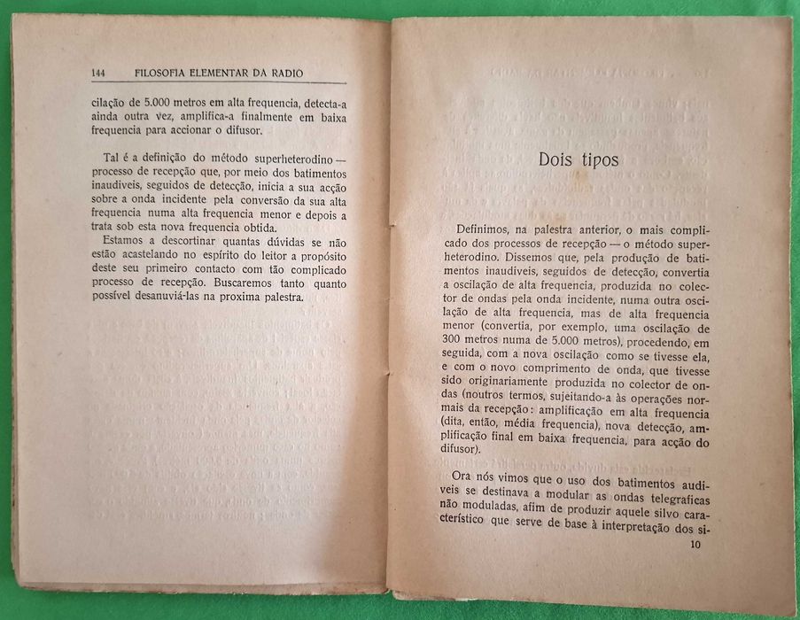 Filosofia elementar da rádio, Paulo de Brito Aranha