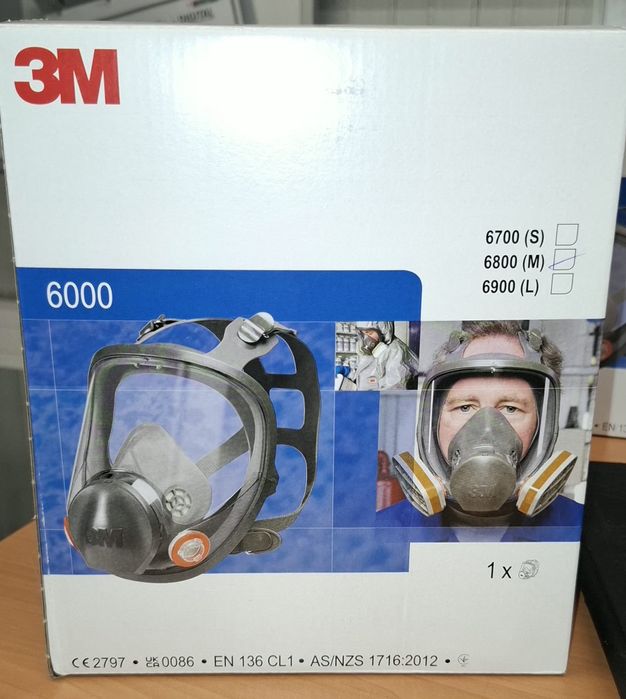 Mascara  proteção 3 M série 6800