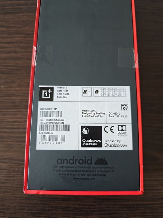 OnePlus 9 5G 12/256