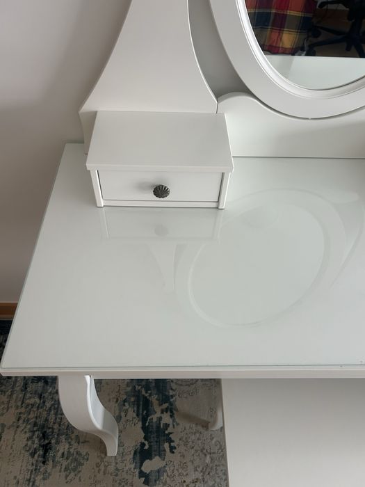 Toucador/Penteadeira +banco Ikea hemnes