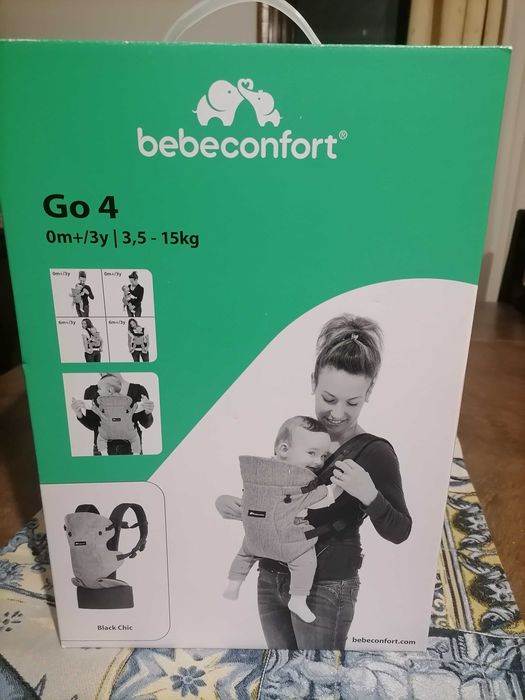 Canguru Para bebé e mala maternidade