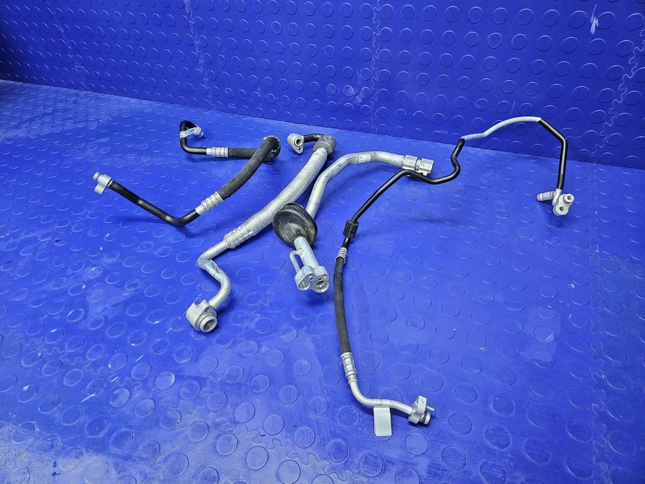 PRZEWODY klimatyzacji AUDI A7 C7 3.0 TDI rurki klimy komplet oryginał