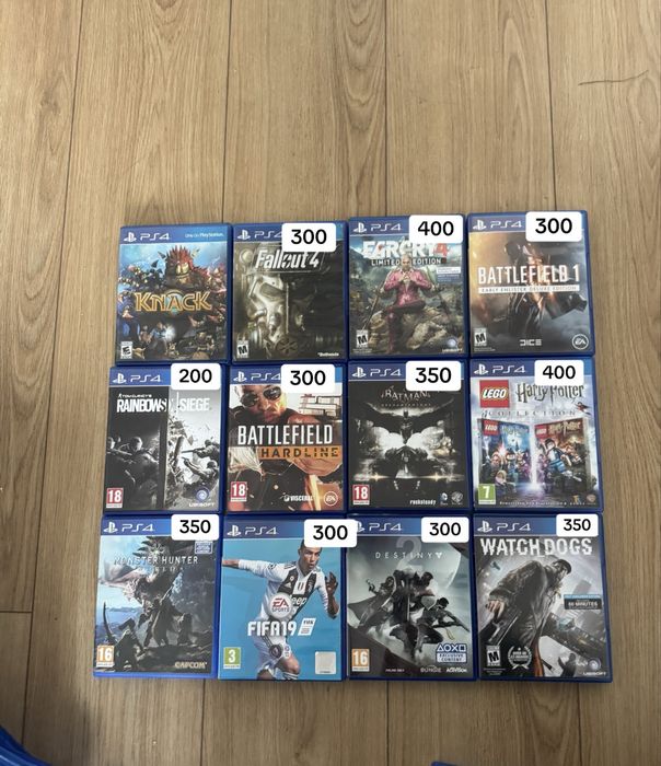 Диски для playstation 4/5 . PS4. Rdr 2, Dying Light, Mortal combat