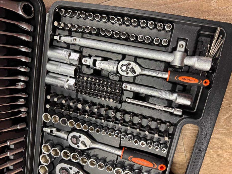 Набір ручного інструменту 219 шт. KD1047 набір ключів головок