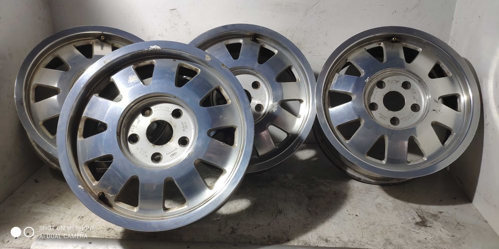 Felgi 5x112 AUDI alusy 6JX15H2 ET45 GERMANY oryginalne alu 1szt zapas