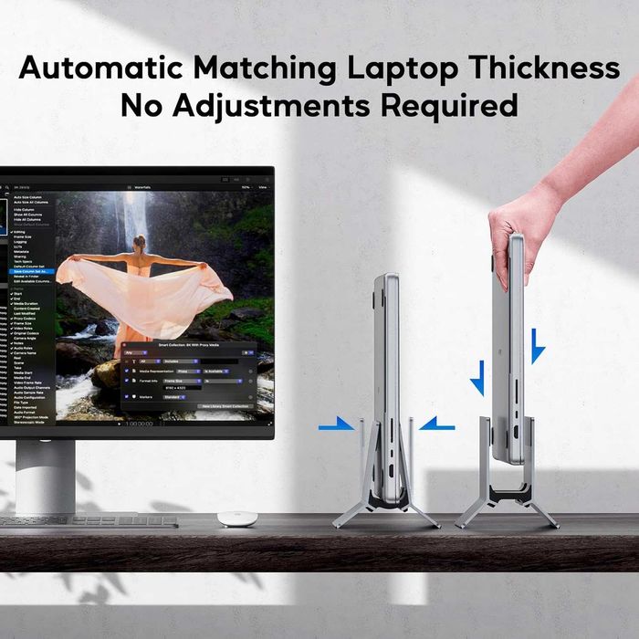 Suporte portátil vertical para computador