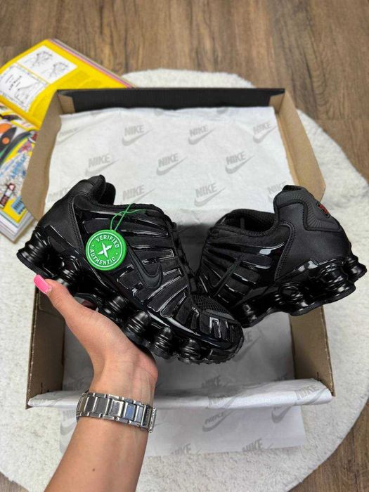 !ТОП! Nike Shox TL Black 36 37 38 39 40 42 43 44 45 найк шокс тл чорні