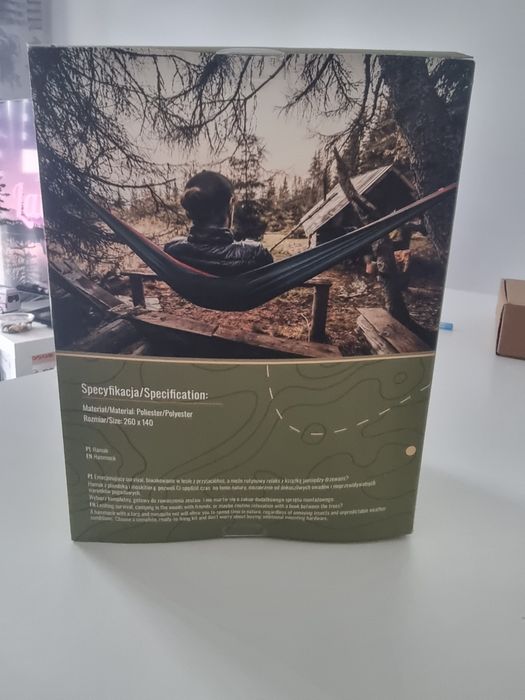 Hamak z mostikierą 260x140