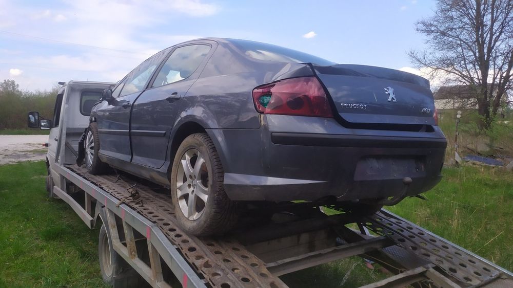 Двері мотор пежо 407 1.6 hdi