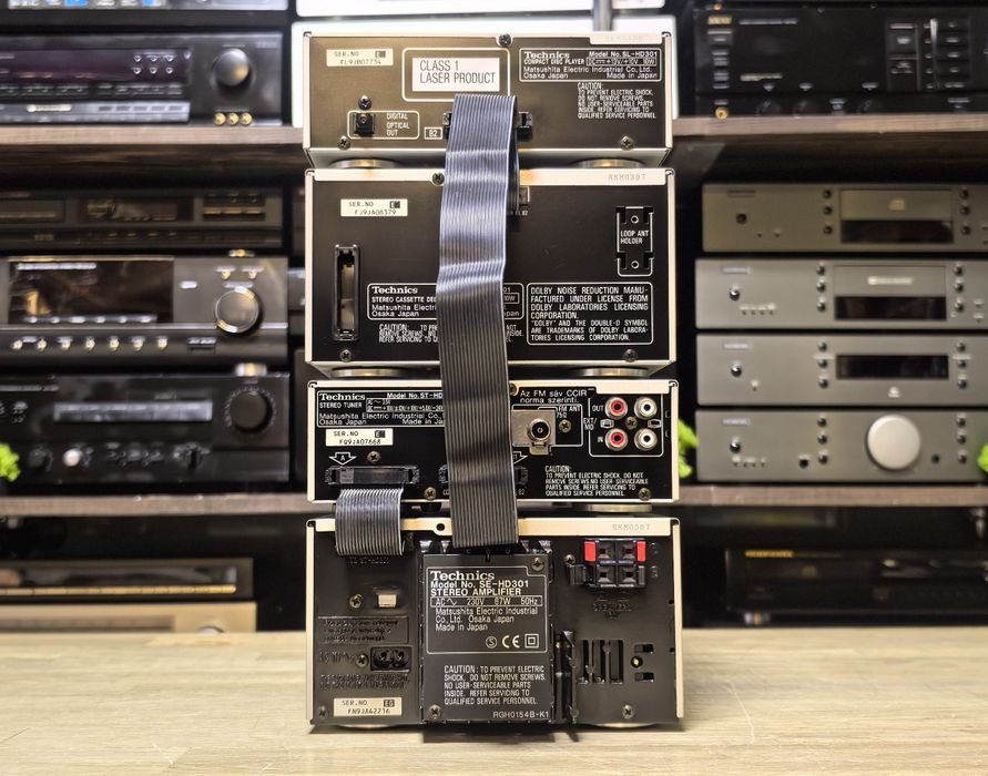 Комплект Technics SE-HD301/ST-HD301/RS-HD301/SL-HD301