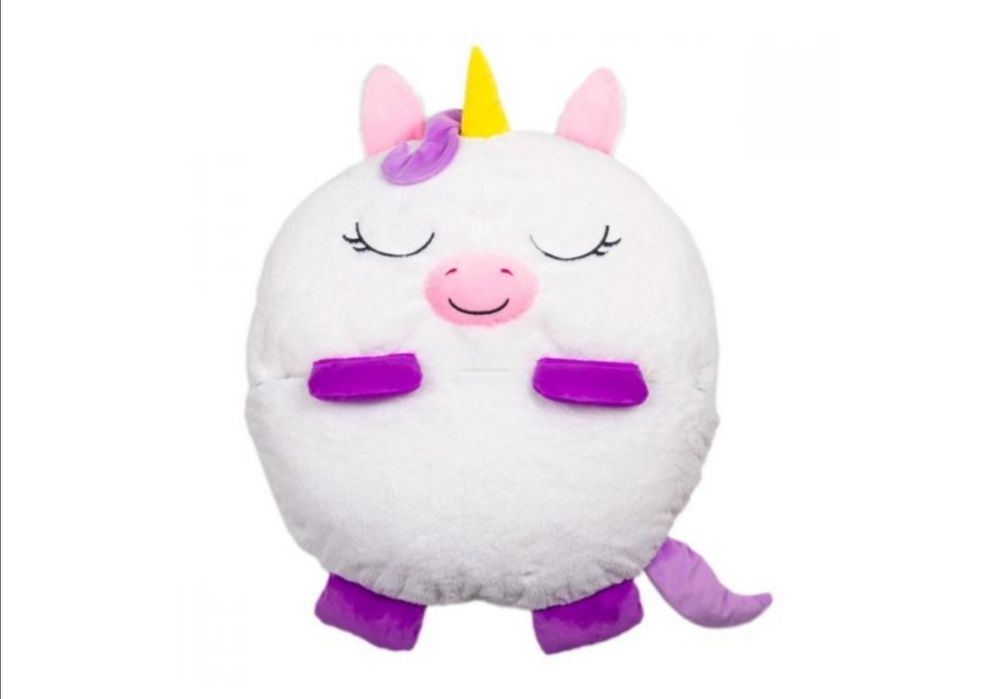 Dormilocos saco cama unicórnio branco tubarão