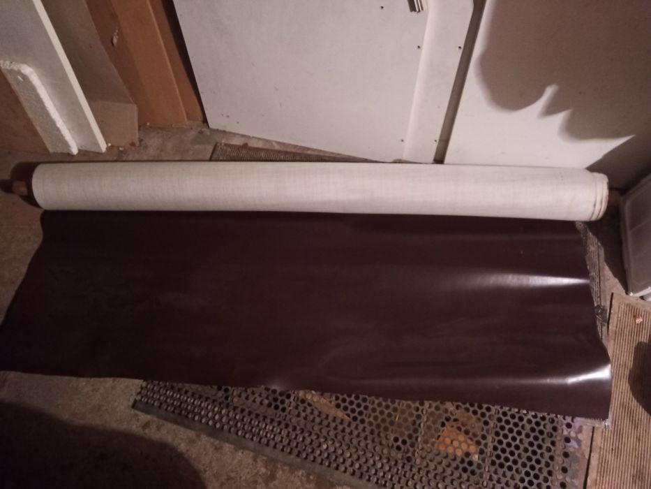 Ткань ЭКО кожа коричневая